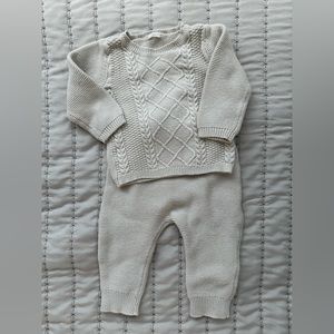 Target brand - knit sweater and pants set